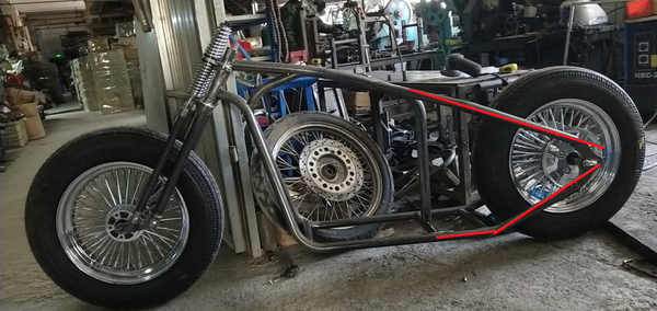 Bobber Remmotorcycy Frame