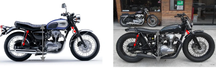 w650 before after