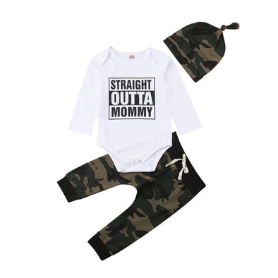 camo baby girl coming home outfit