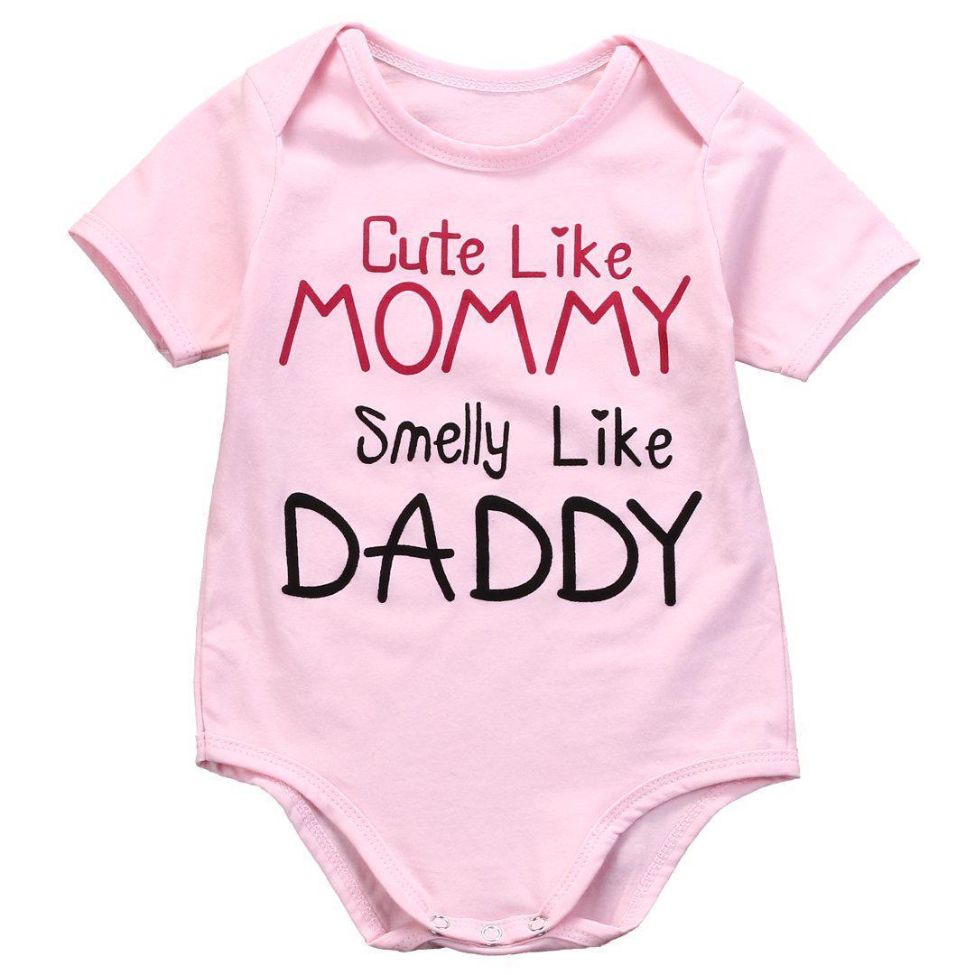 baby boy clothes with daddy sayings