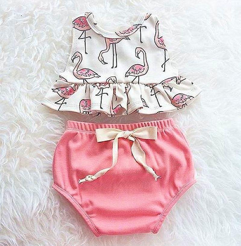 flamingo newborn outfit