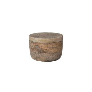 Mango Wood Salt Cellar - Urban Sundry