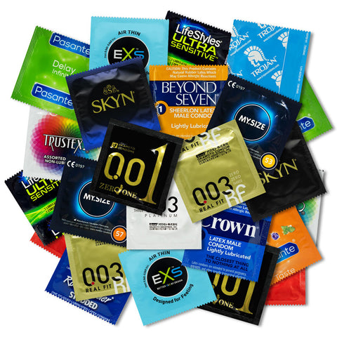 Best Selling Condoms Sampler Pack