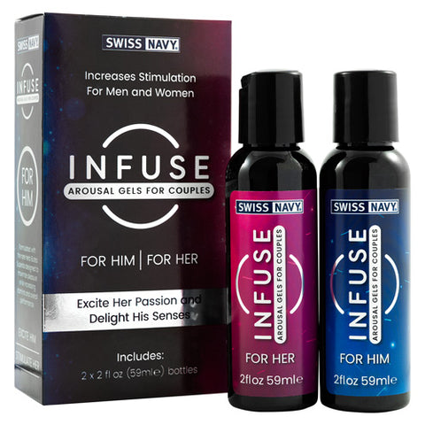 Swiss Navy Infuse Arousal Gels for Couples