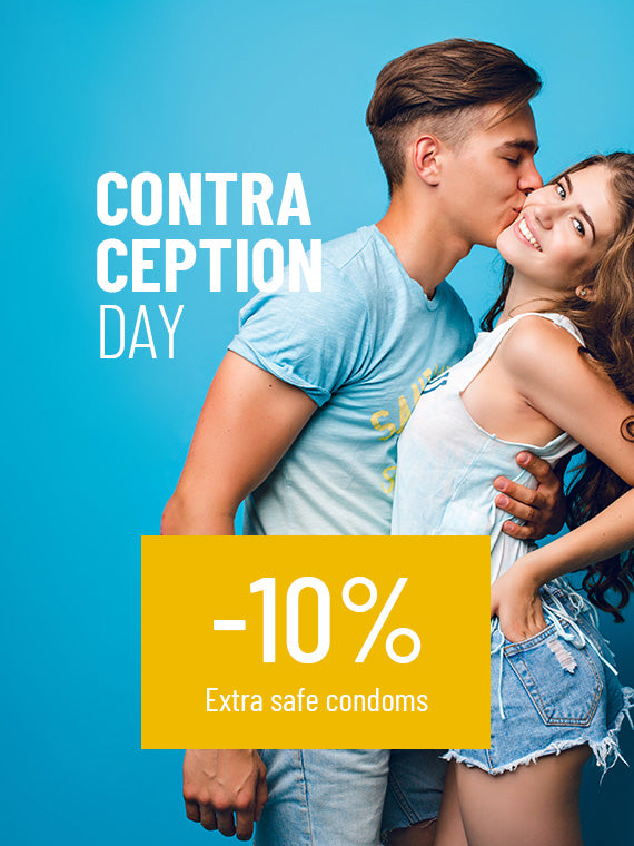 W26th September Wolrd Contraception Day -10% Off extra safe condoms
