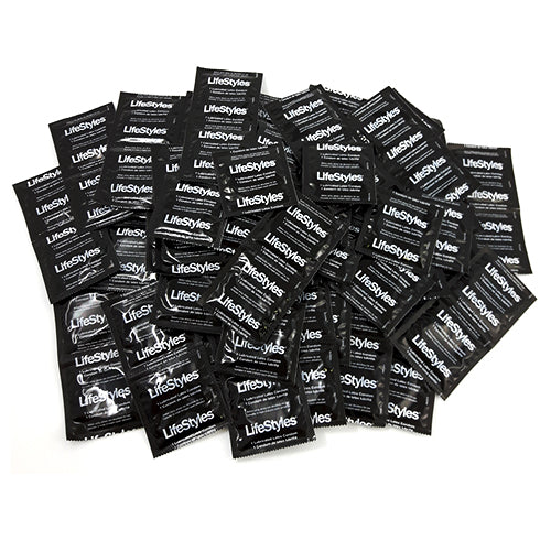 LifeStyles Tuxedo black colored unflavored condoms | WorldCondoms