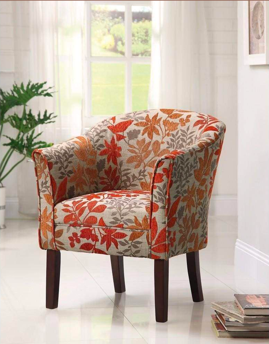 Colorfully Catchy Accent Chair