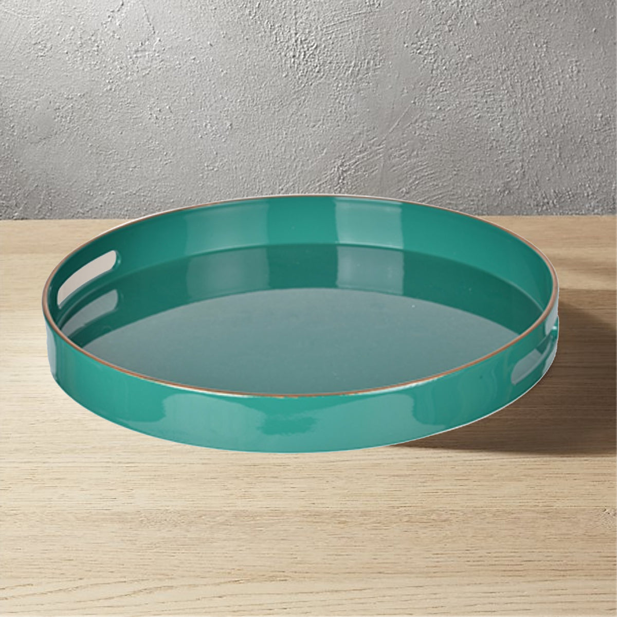 round tray with handles