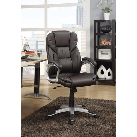 Einara light grey office chair