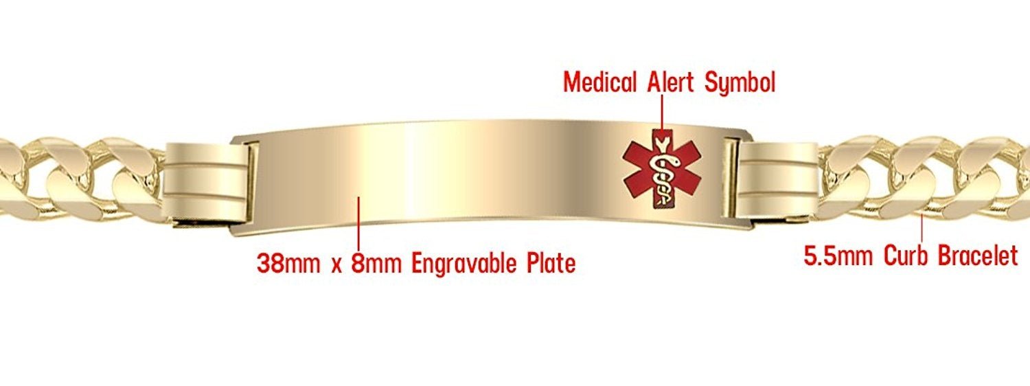 gold medical id