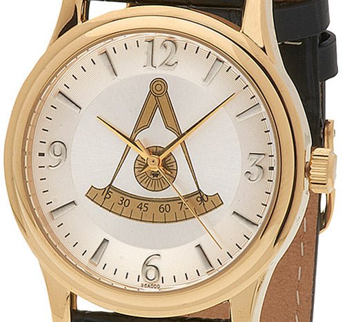 Bulova Watch - Knights Watch With Gold Finish For Men