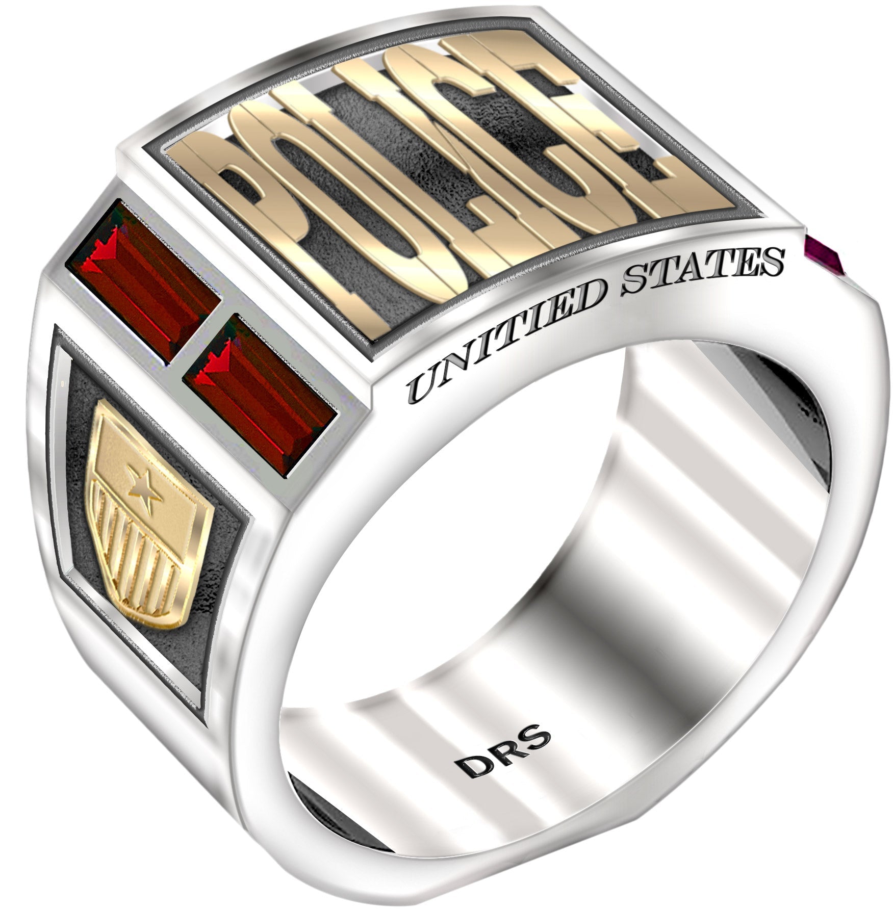 Canadian Forces Military Police Ring (Totem Pole Design) – PRIDE IN SERVICE