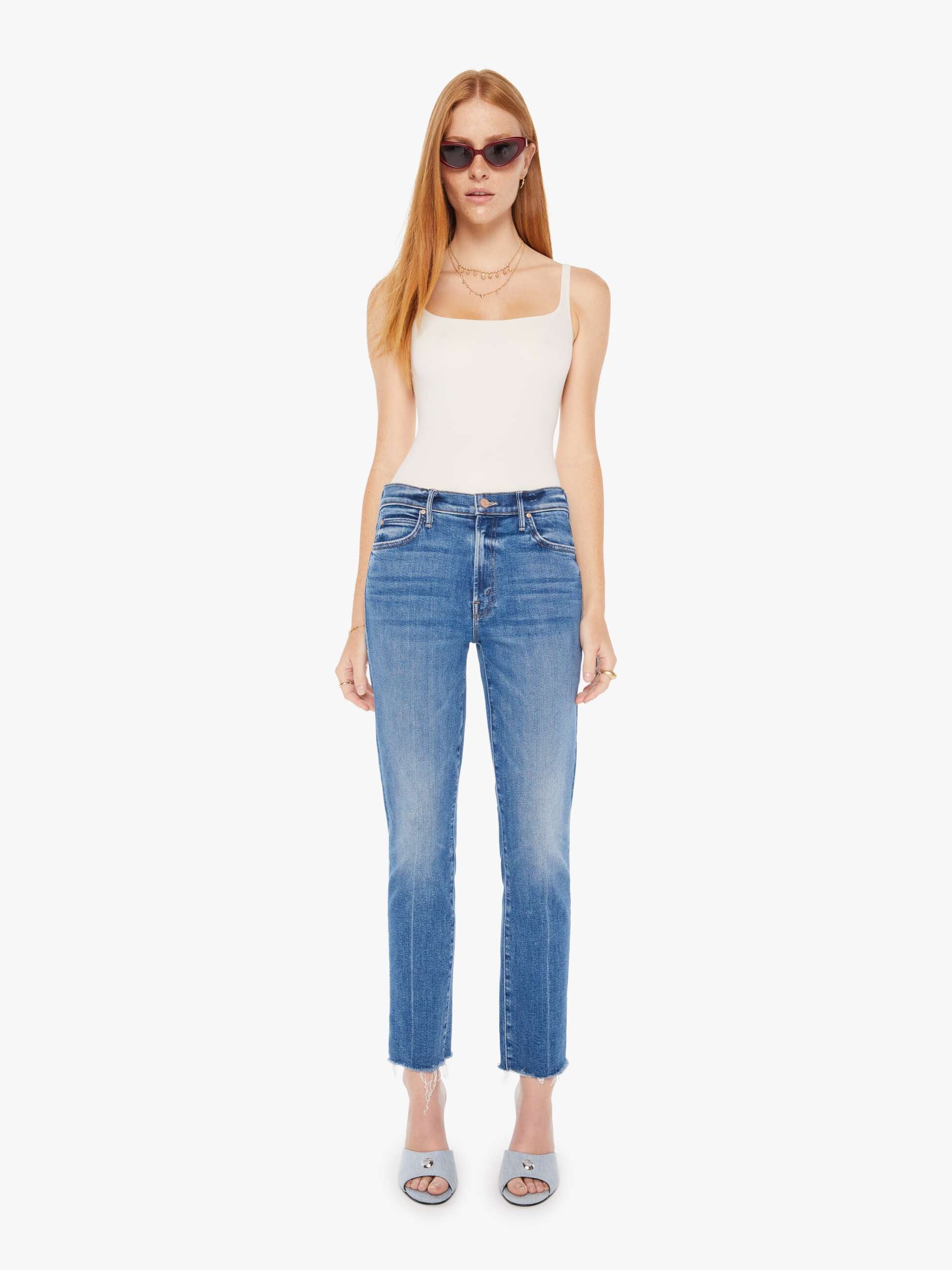 Women's Ankle Fray Jeans | Free US Shipping & Returns | MOTHER 