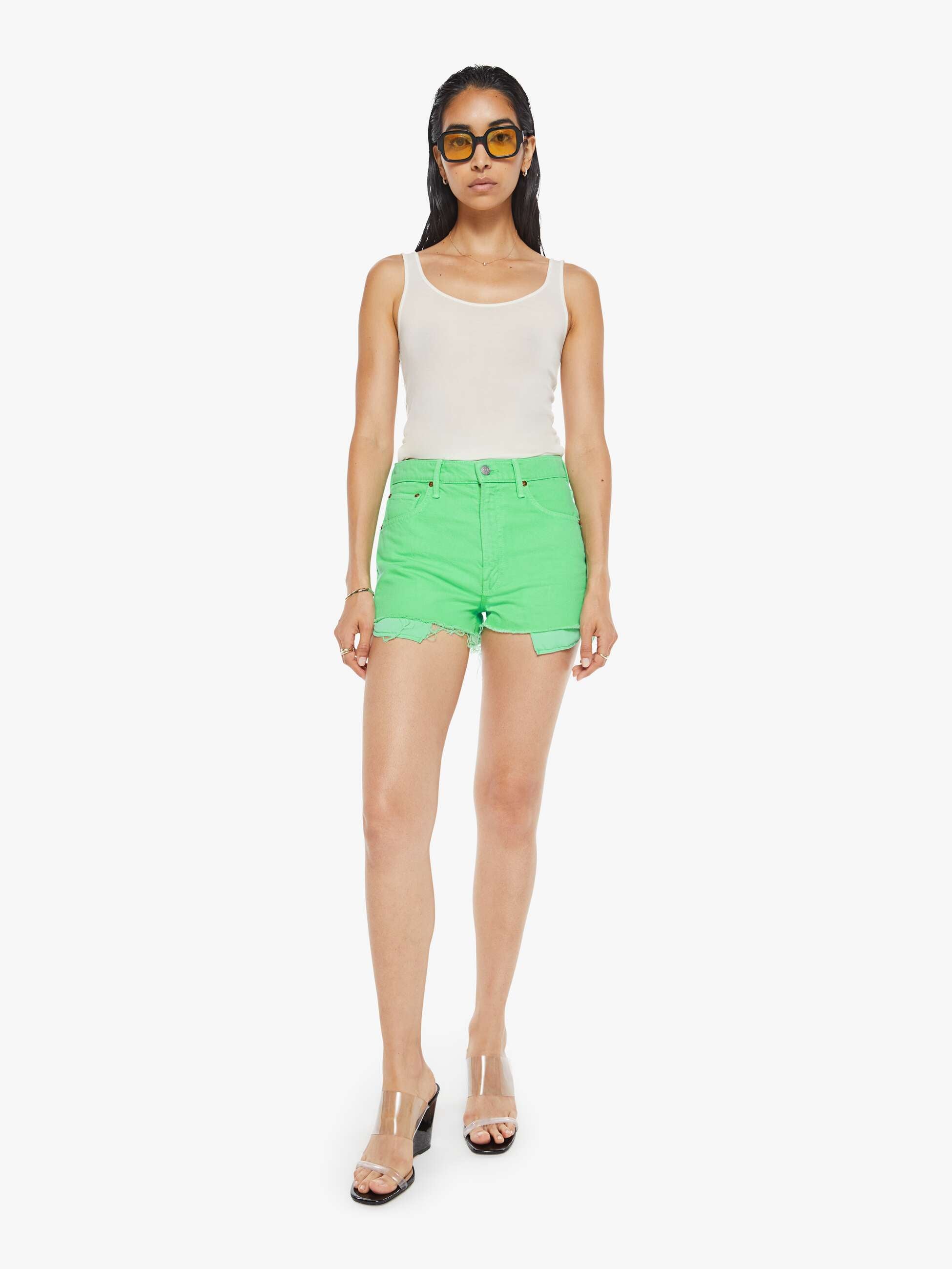 SNACKS! The Fun Dip Micro Cut Short - Summer Green