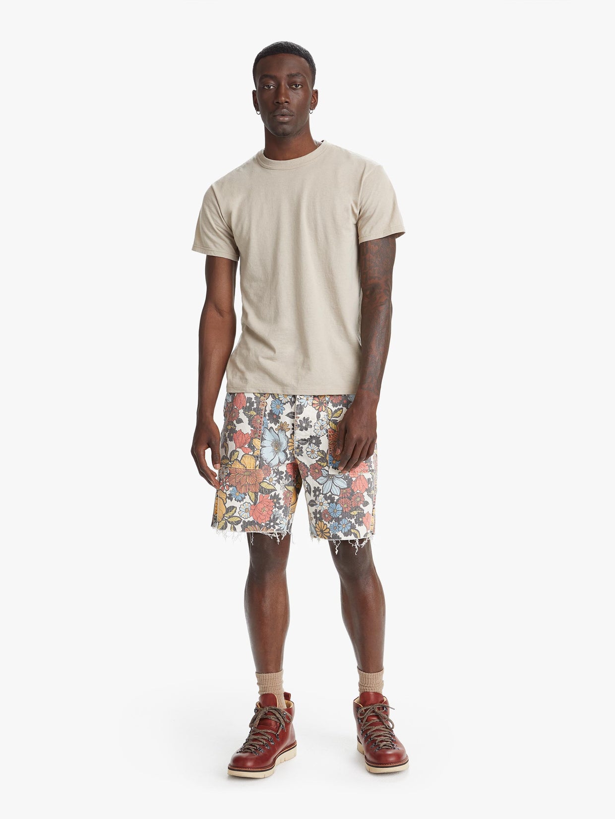 Men's Commando Short Fray - All The Breaking Waves | MOTHER Denim