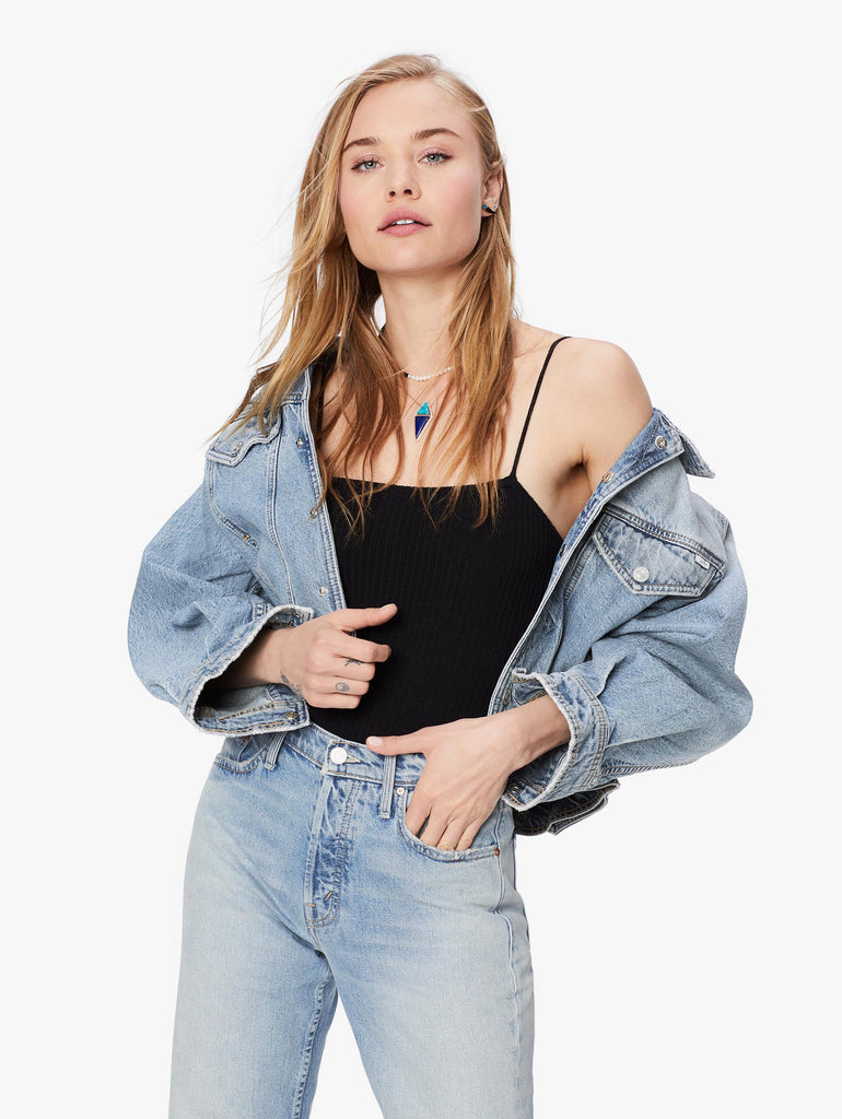 Women's Flyaway Jacket Mercy Jean Jacket | MOTHER Denim