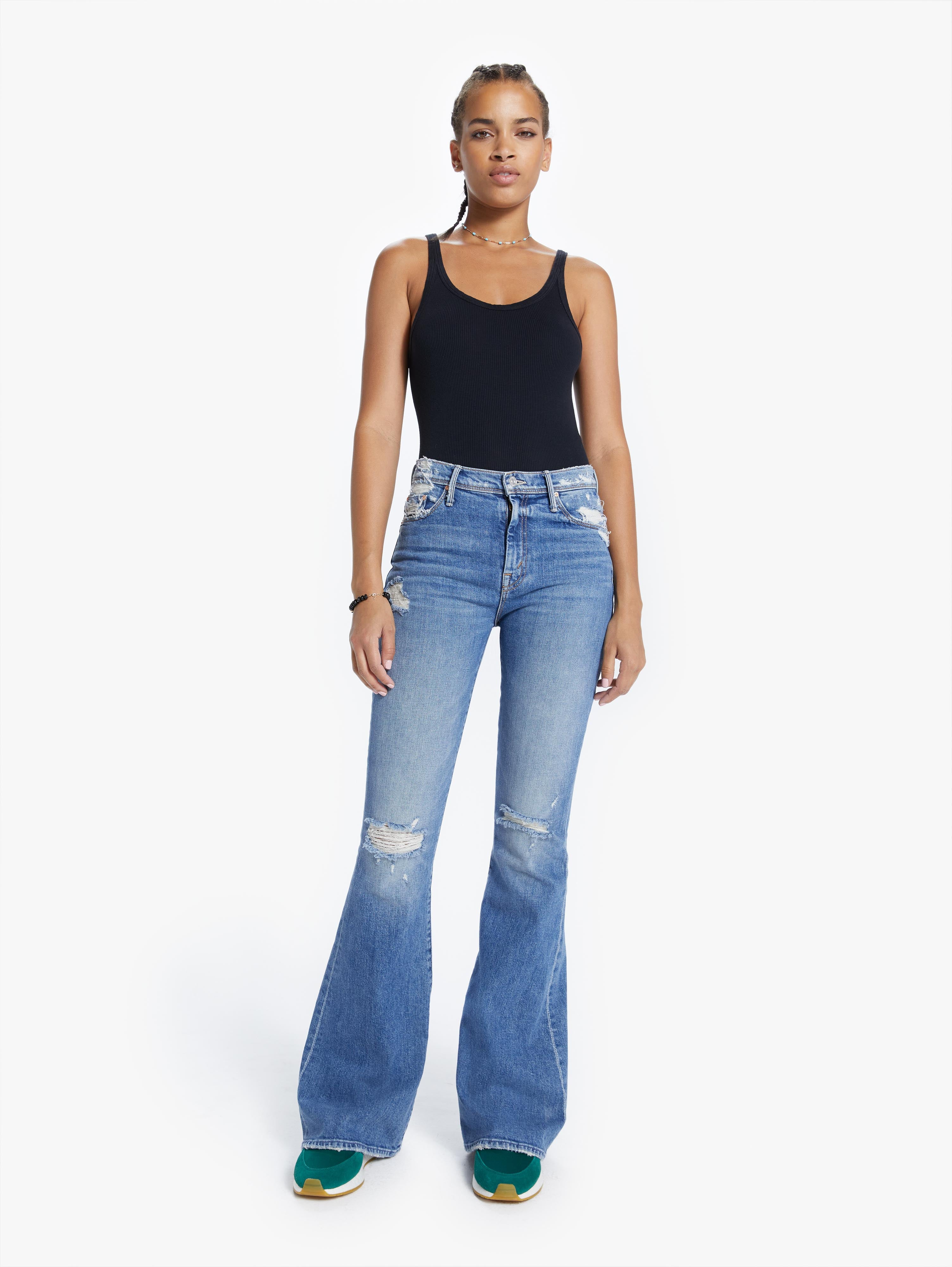 mother cruiser flare jeans