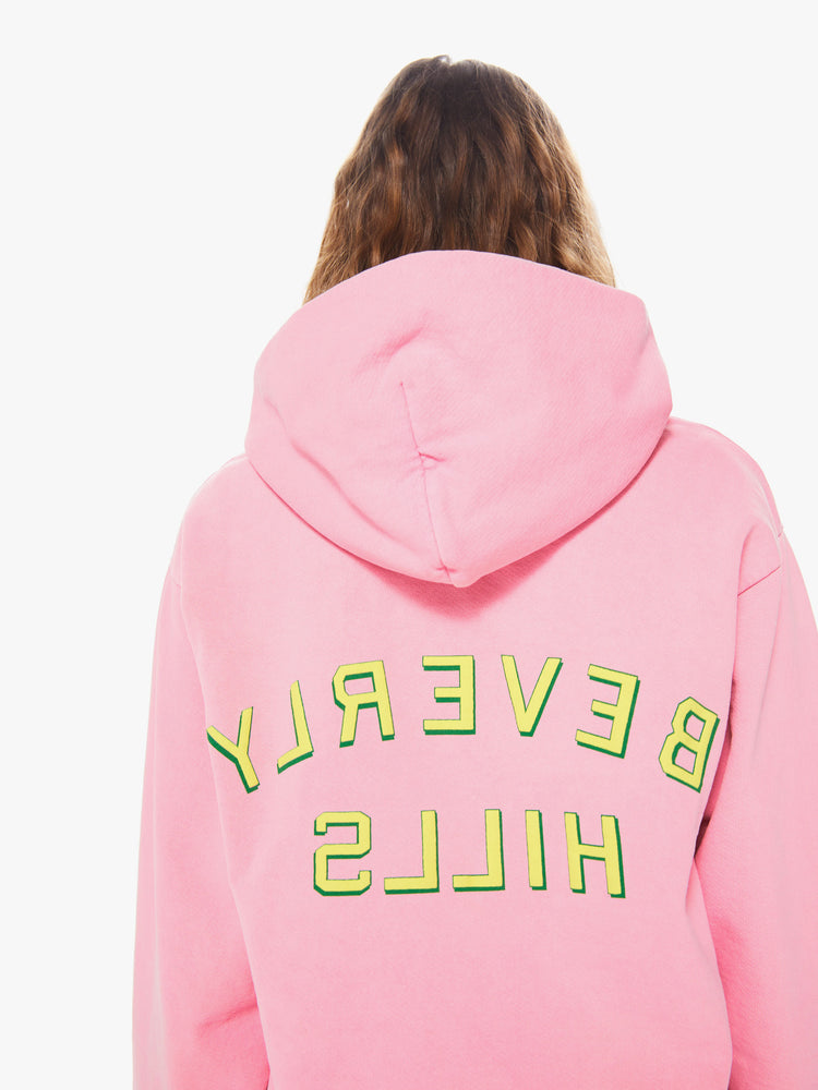 Koloniaal Europa Motiveren Cloney Beverly Hills Pullover Hoodie - Pink | MOTHER DENIM