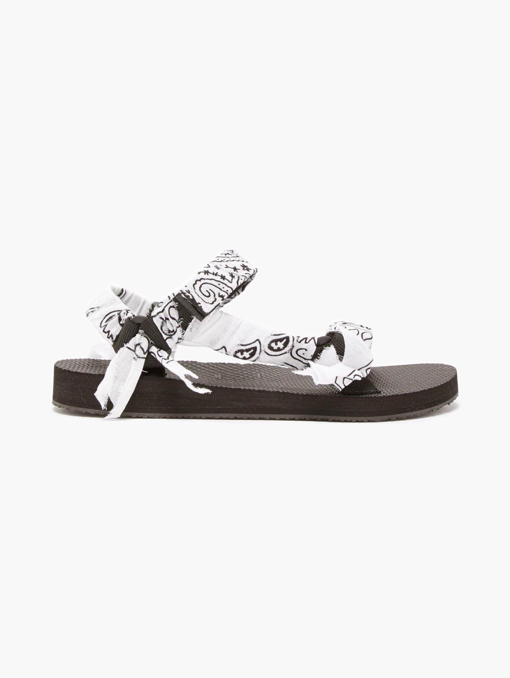 Arizona Love Trekky Sandal - White Bandana | MOTHER DENIM