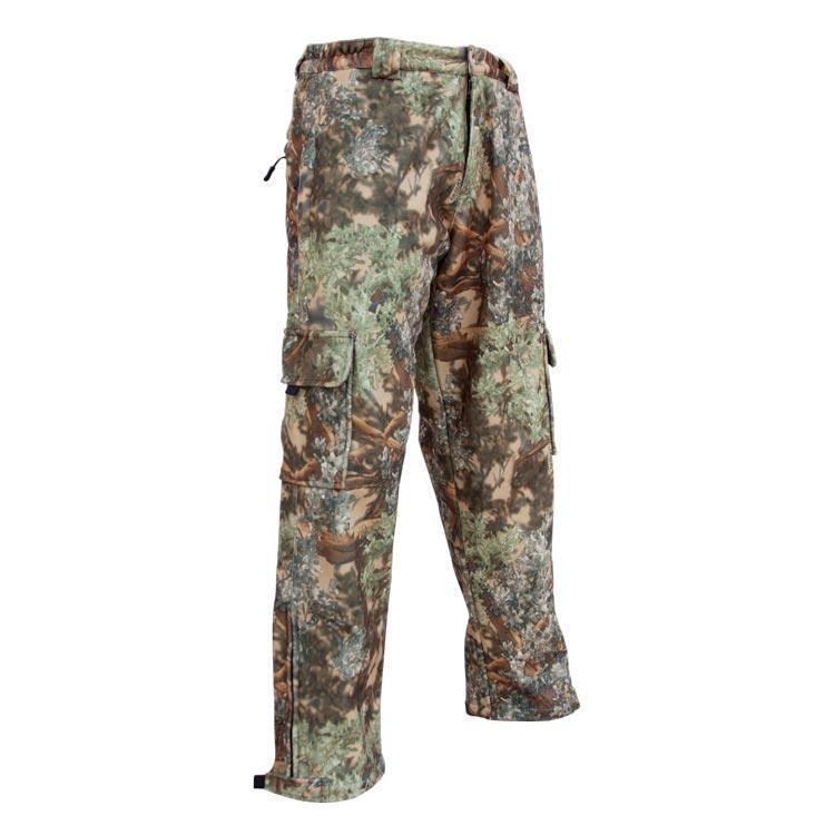 men's camo fleece lined pants