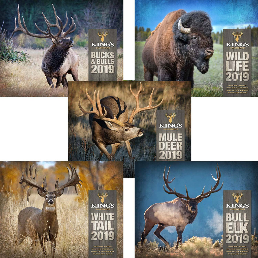 King's Camo Calendars Biggest Bucks & Bulls in the World