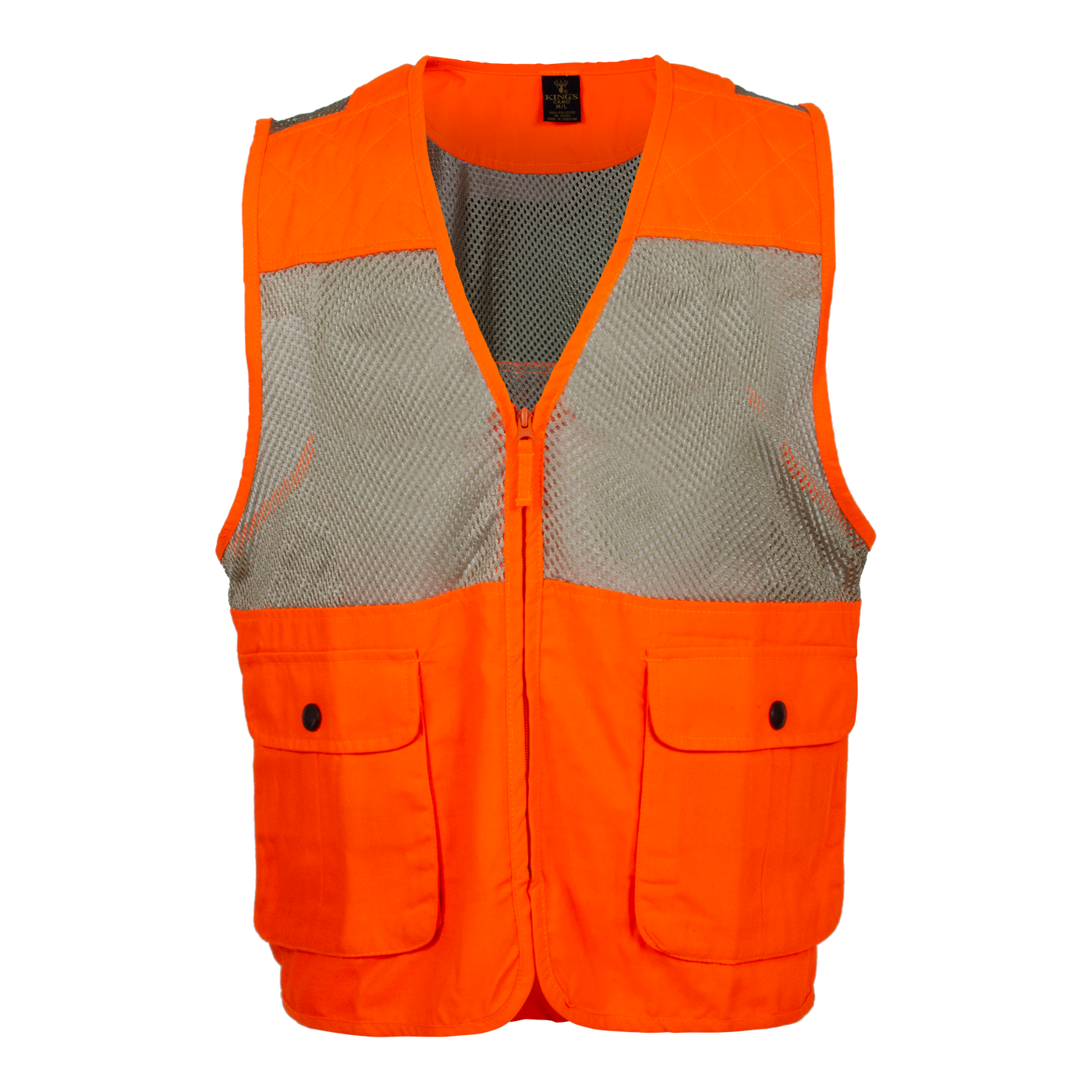 King's Upland Vest in Blaze Orange | Corbotras lochi