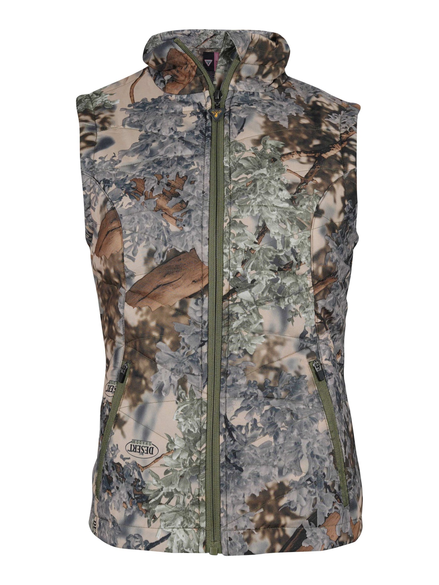 Women's Hunter Loft Vest in Desert Shadow | Corbotras lochi