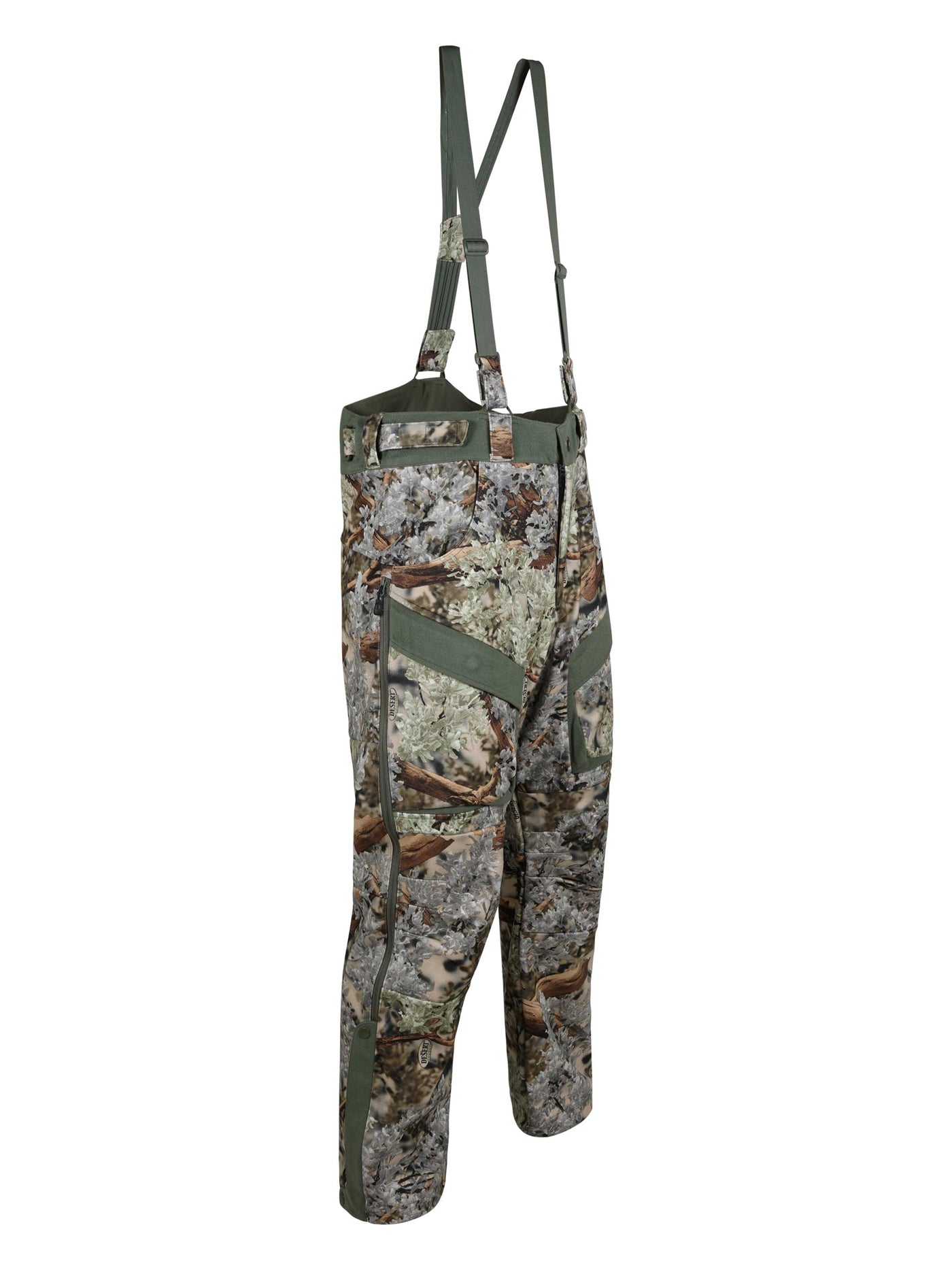 Hunter Wind-Defender Pro Fleece Bib in Desert Shadow | Corbotras lochi