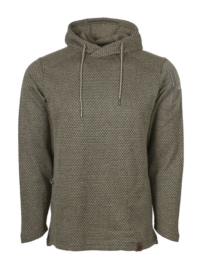 King's Grid Hoodie in Coffee | Corbotras lochi