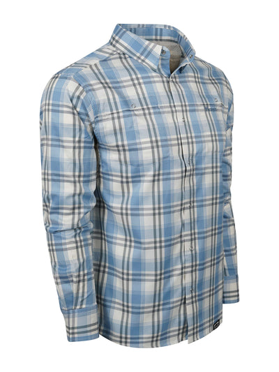 XKG Sonora Shirt in Blue | Corbotras lochi