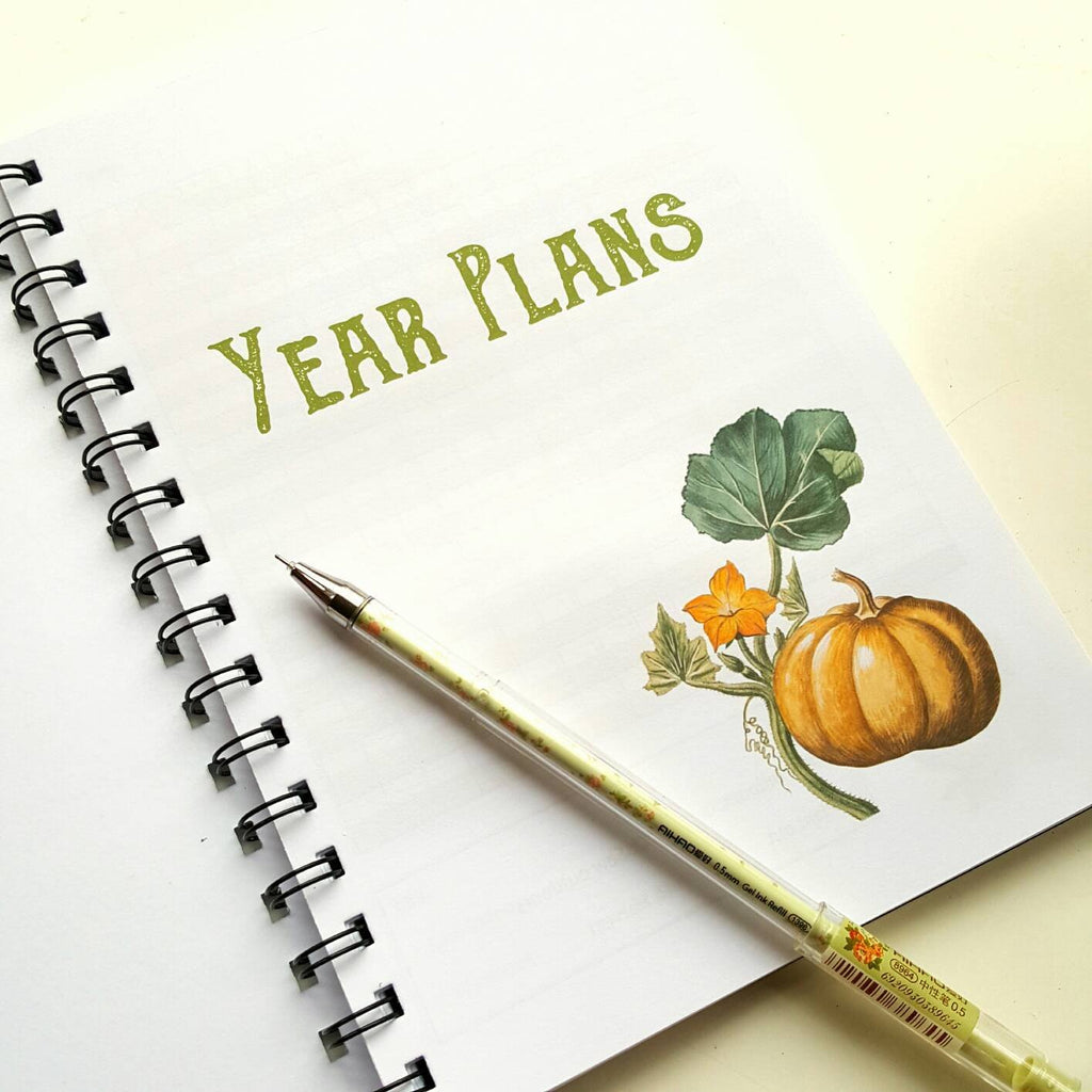 garden planner notebook