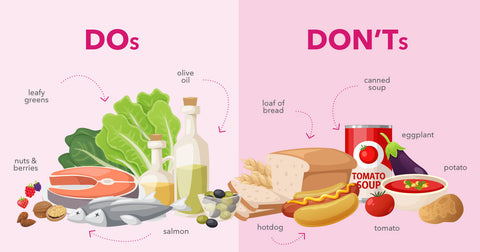 Food do's and don'ts