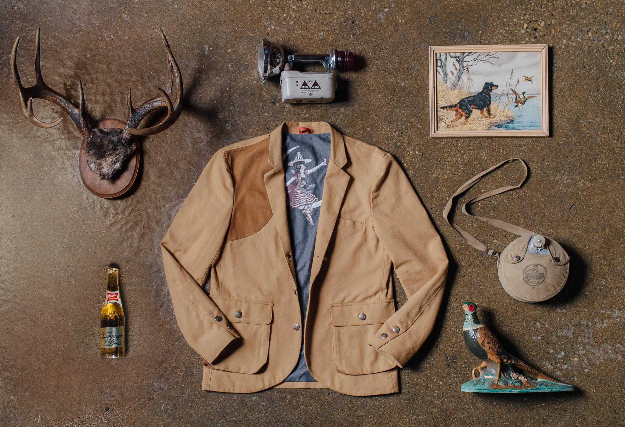 Miller High Life x Stock Mfg Heritage Collection - Sportsman's Jacket