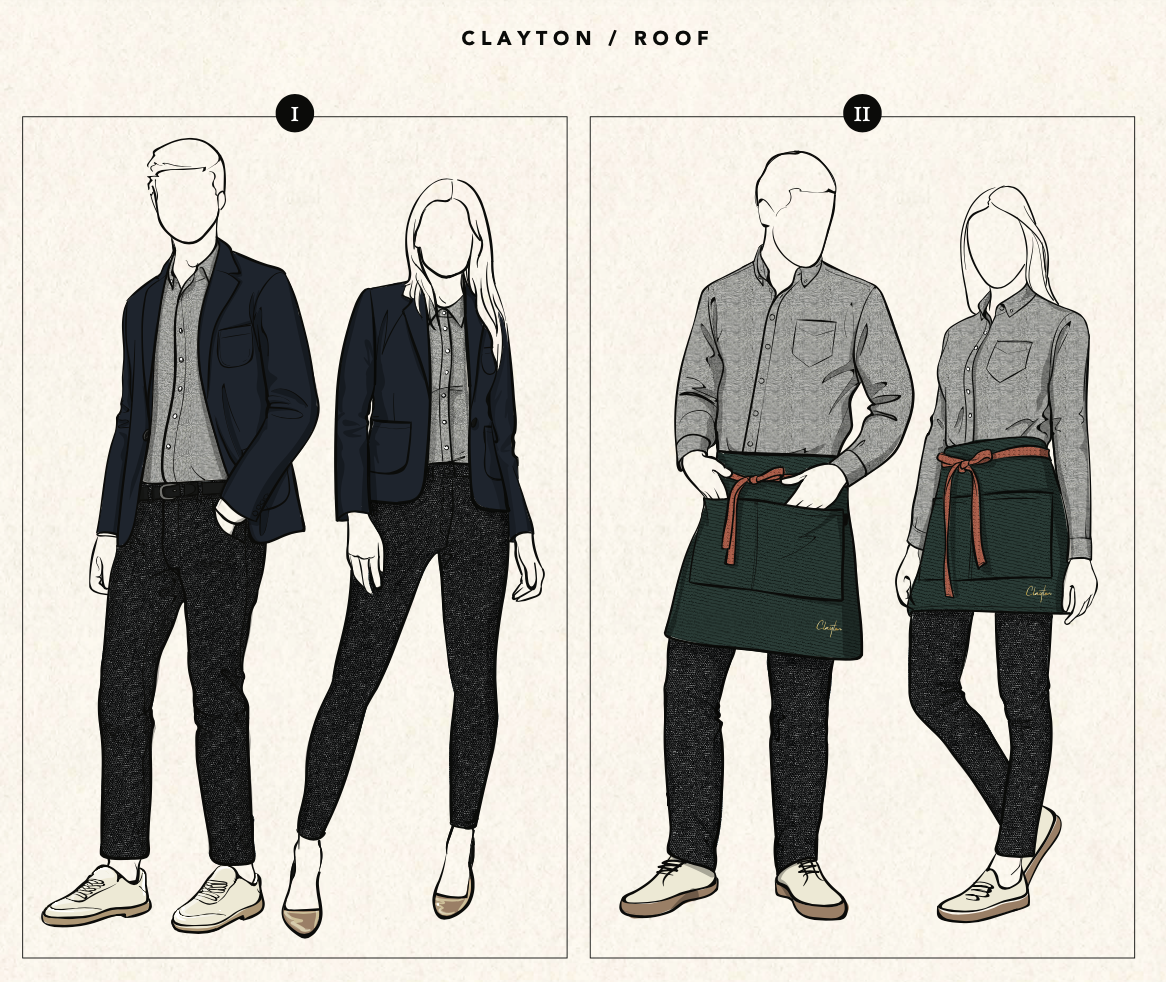 clayton members custom uniform design renderings