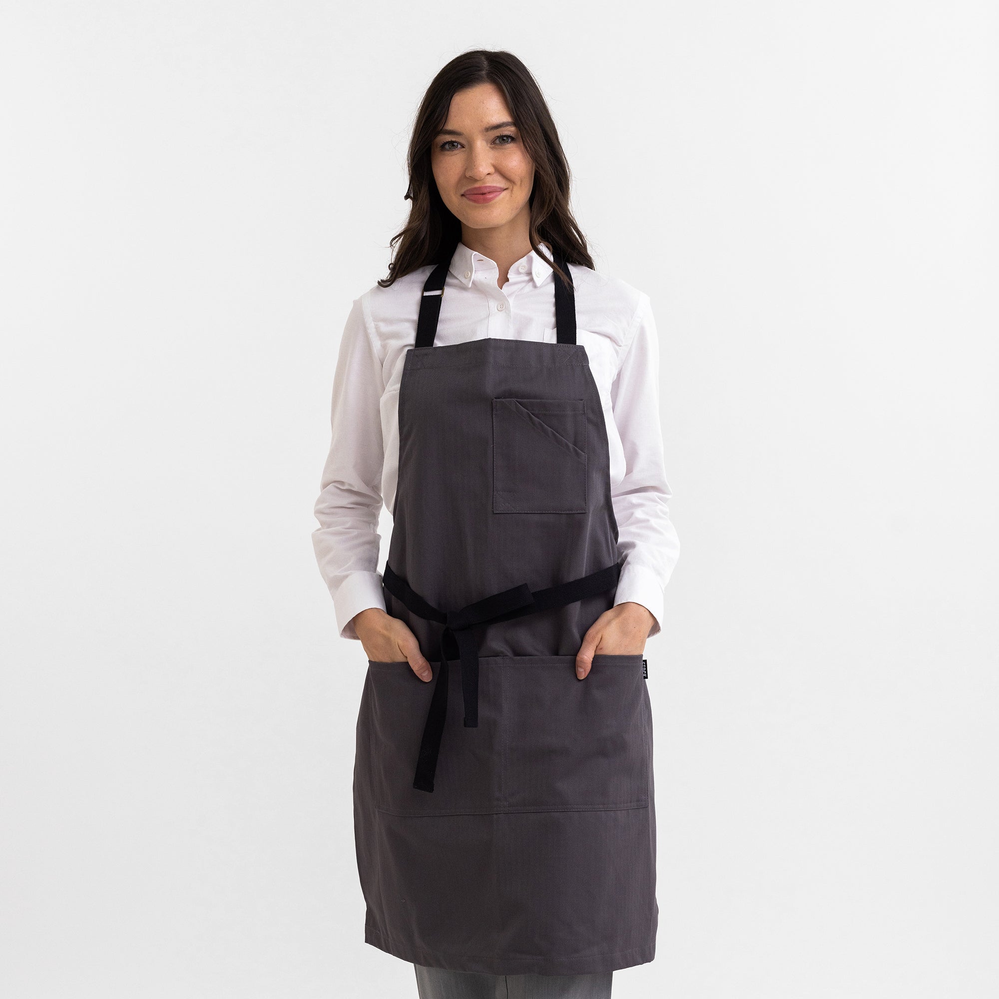 Charcoal Herringbone Stock Apron - Stock Mfg Co product image