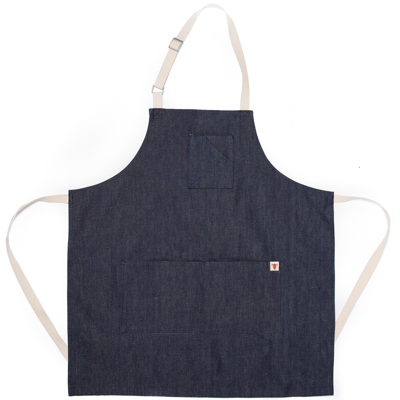 denim apron