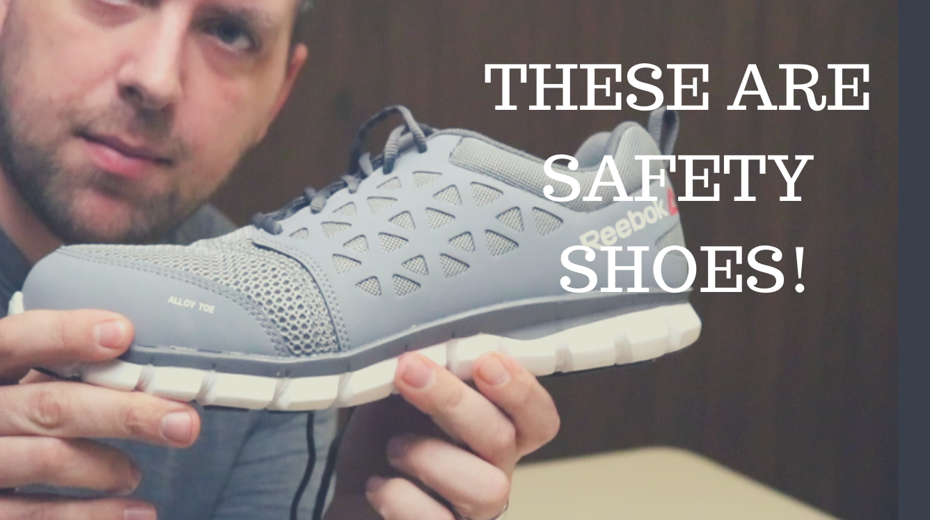 safety shoes from Reebok – Farmer Brad
