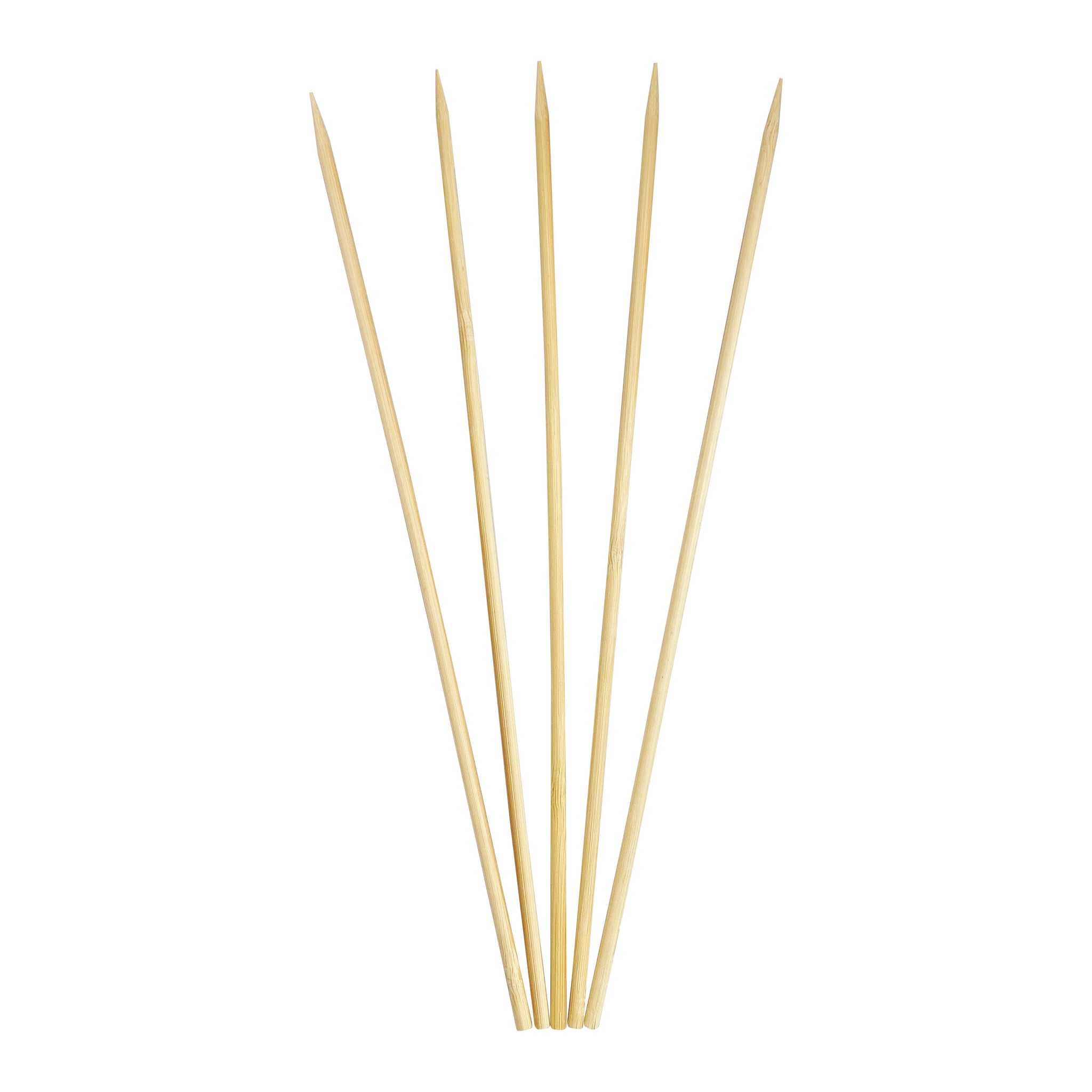 KingSeal Natural Bamboo Kebab Skewers, Sticks, 10 Inch Length x 3.8mm ...
