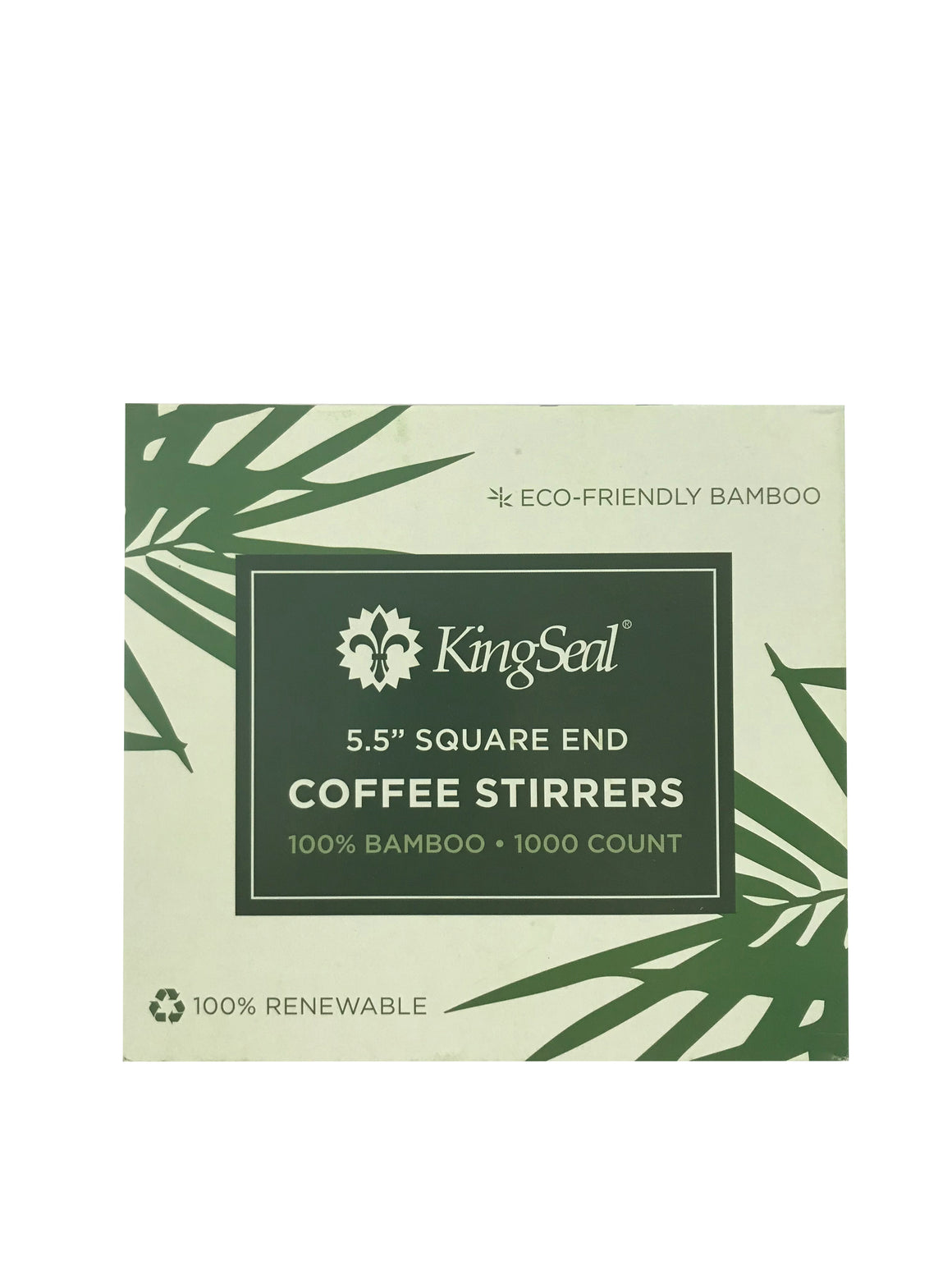 KingSeal Indiv. Paper Wrapped Bamboo Coffee Beverage Stirrers, Square -  www.