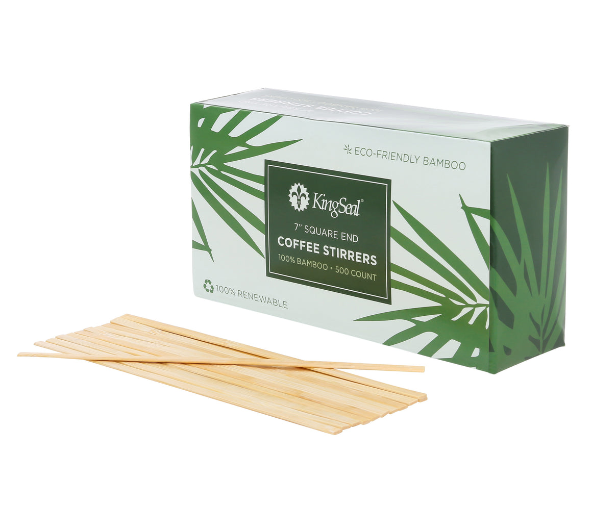 Wooden Coffee Stir Sticks (1500 Count) - Eco-Friendly