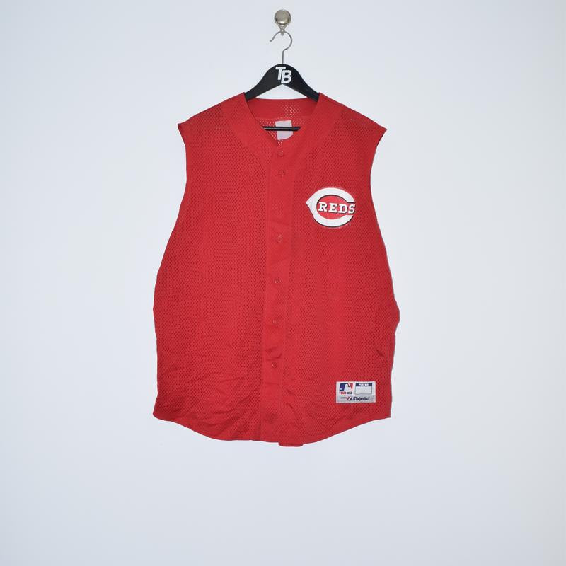 cincinnati reds vest jersey