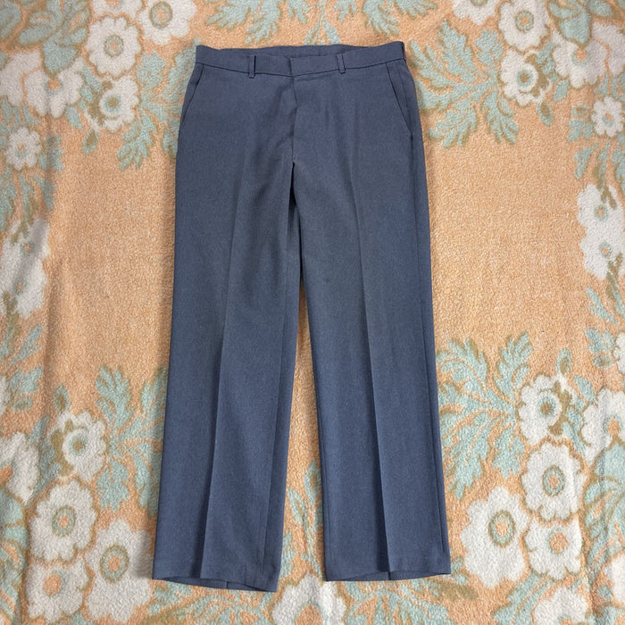 Vintage 80s Levi's Action Slacks Grey Trousers. 35x31 — TopBoy