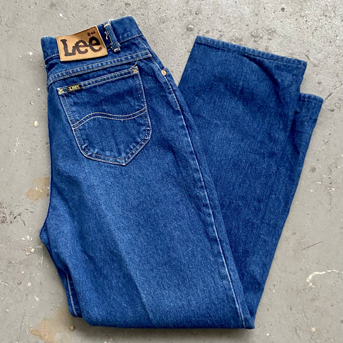 Vintage 90s Lee Rider Blue Jeans Made in USA. Size 14 / 30” waist — TopBoy
