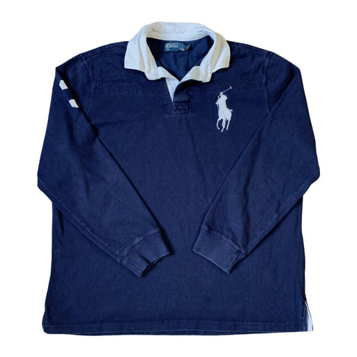 Vintage Polo Ralph Lauren Rugby Shirt. Large — TopBoy