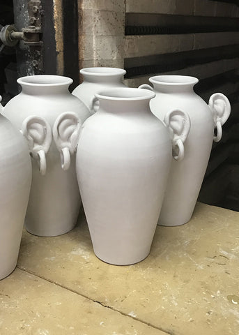 Lola Mayeras Pottery studio