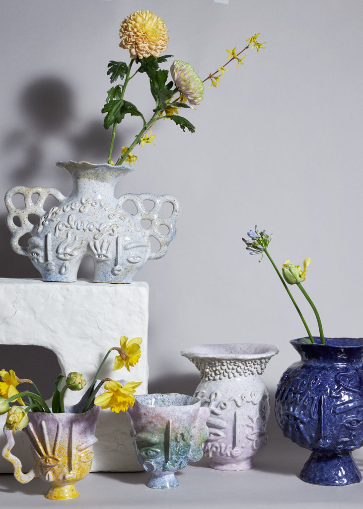 Dina Sandberg Love Letter Sculptures Vases Ceramics