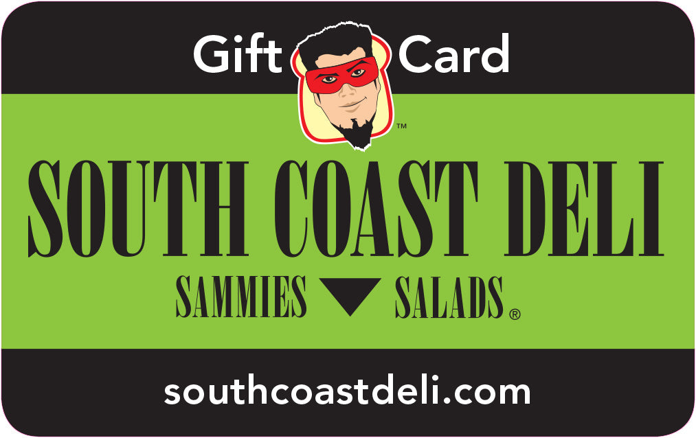 50.00 Gift Card South Coast Deli