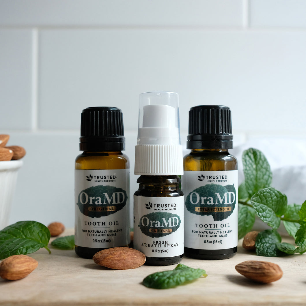 how to use oramd tooth oil