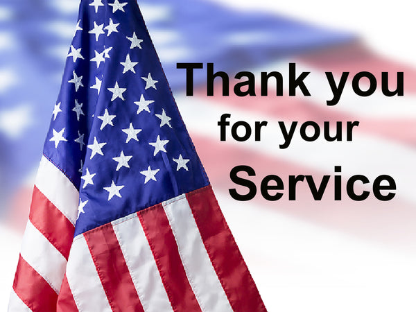 Thank you for Your Service, Cotton or Fleece 2169 | Beautiful Quilt