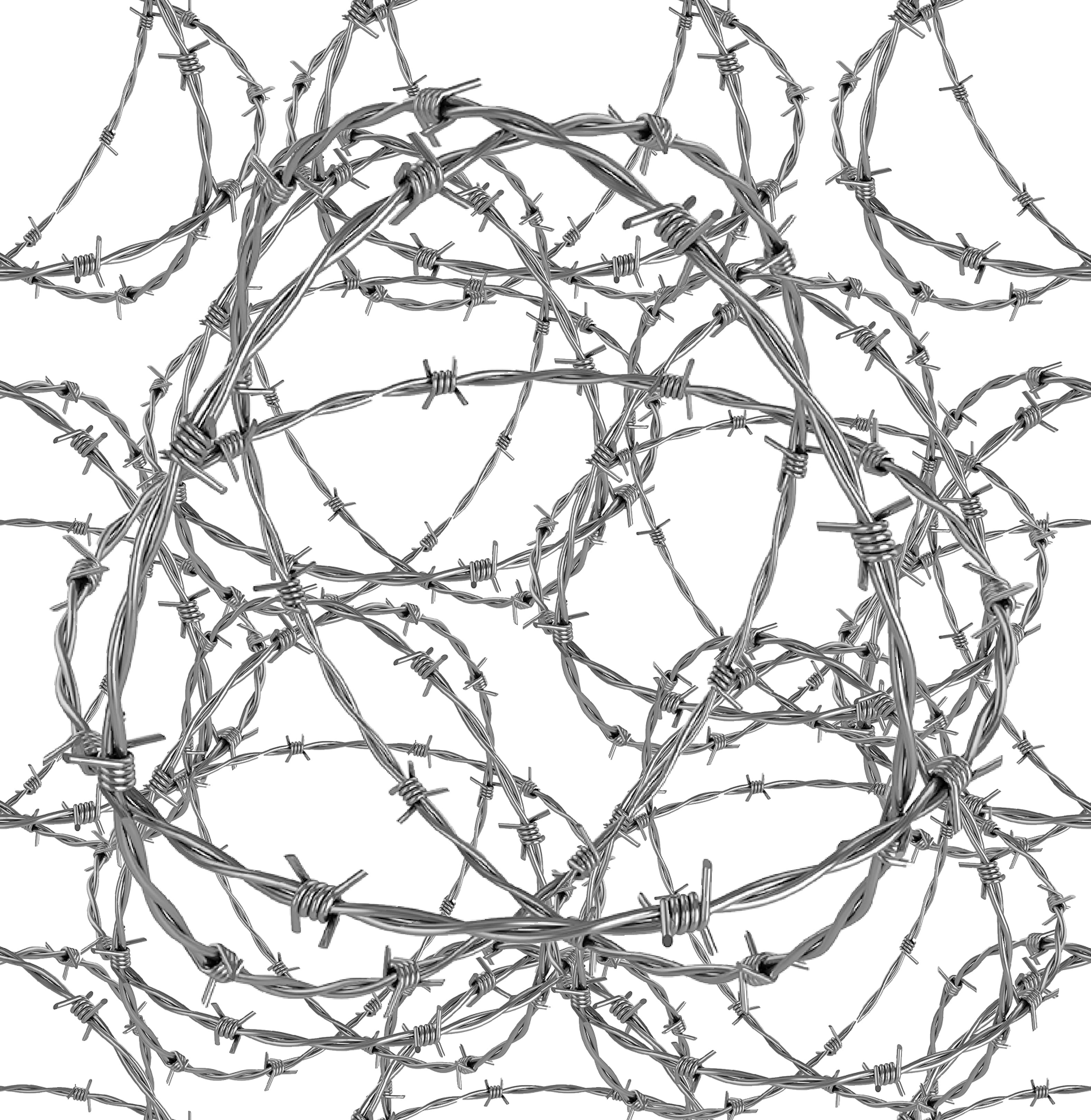 barbed wire fabric